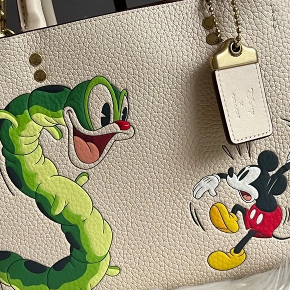 💰SOLD - CH461 - Disney X Coach Rogue 25 with Mickey Mouse and Caterpillar - Picture 6 of 16